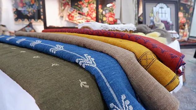 Kayseri'de ehram kumaşı moda ile buluşuyor