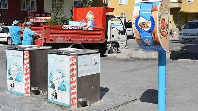 Kayseri'de ekmek israfının önüne bu şekilde geçildi!