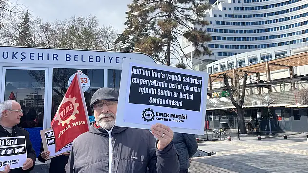 Kayseri'de EMEP'ten İran tepkisi: Türkiye net tavır almalı