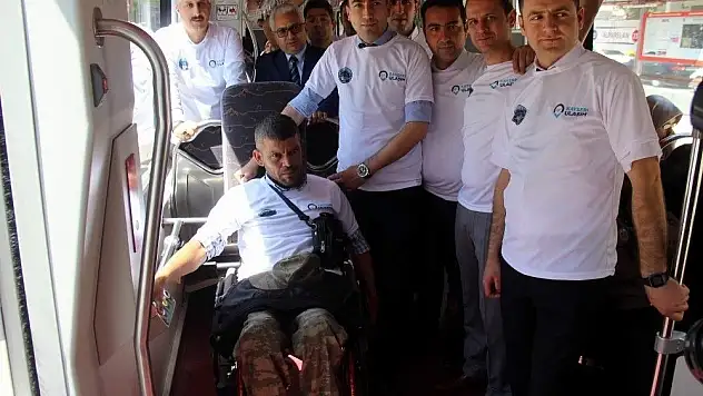 Kayseri'de engelliler için 'Engelsiz Ulaşım Seferberliği'
