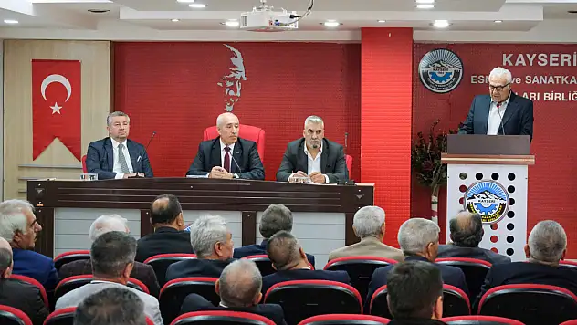 Kayseri'de esnafın geleceği masaya yatırıldı