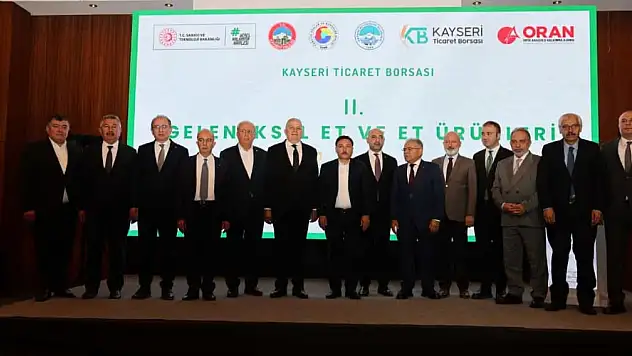 Kayseri'de Et Çalıştayı sona erdi
