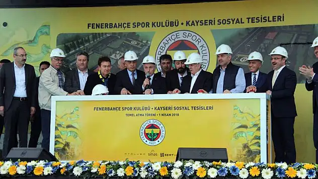 Kayseri'de 'Fenerbahçe Evi'nin temeli atıldı