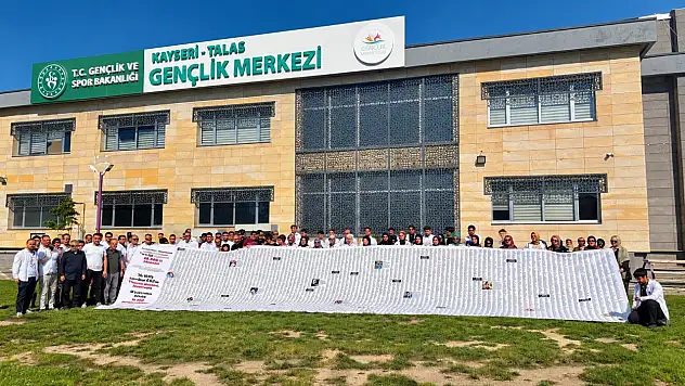 Kayseri'de Gazzeli şehit çocuklar için tek yürek oldu!