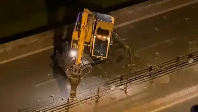 Kayseri'de gece görülen bu araç tepki topladı!