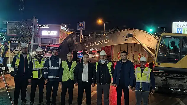 Kayseri'de gece mesaisi: KASKİ ekipleri sabaha kadar çalıştı!