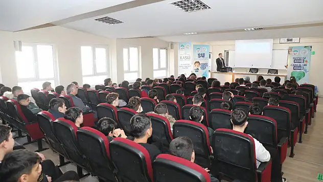 Kayseri'de gençlere 'su' dersi