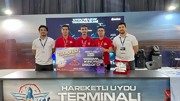 Kayseri'de gençlerin geliştirdiği proje TEKNOFEST'te dereceye girdi