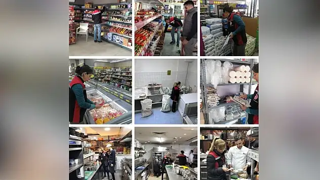 Kayseri'de gıda denetimleri sürüyor