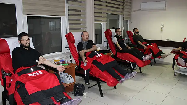 Kayseri'de gönüllülerden örnek hareket