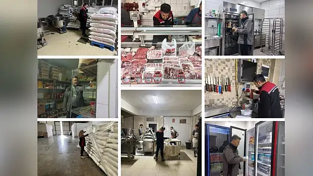 Kayseri'de hafta sonu denetimi! Didik didik edildi