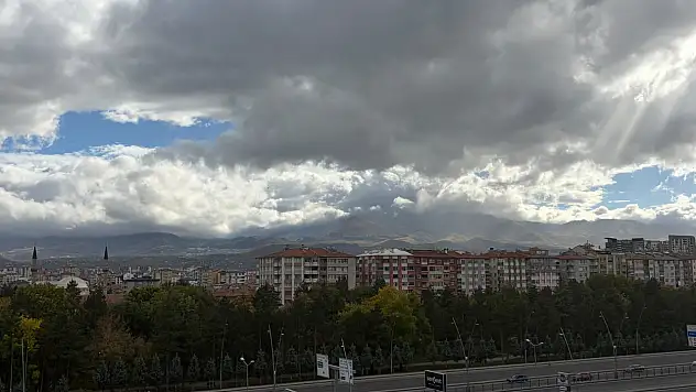 Kayseri'de hafta sonu hava sertleşiyor! Rüzgâr için kritik uyarı