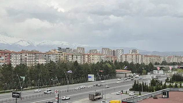 Kayseri'de hafta sonu planı olanlar dikkat! Meteoroloji'den uyarı geldi