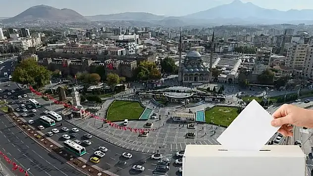 Kayseri'de hafta sonu seçim var!