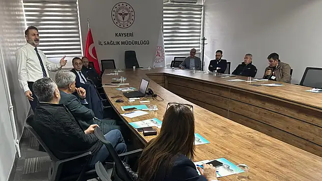 Kayseri'de hastanelerin afet planı masaya yatırıldı