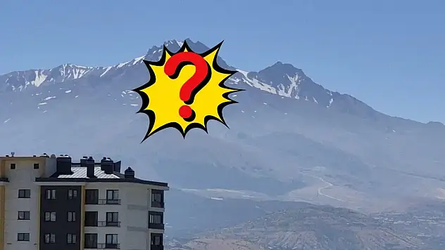 Kayseri'de herkes oraya bakıyor! Dikkat çeken yazı zirvede ortaya çıktı