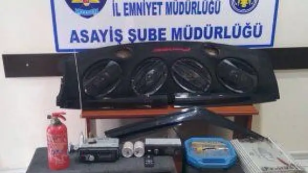 KAYSERİ'DE 26 HIRSIZLIK OLAYI AYDINLATILDI