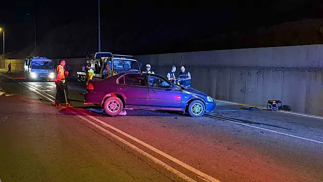 Kayseri'de iki araç kafa kafaya çarpıştı: 1 ölü, 3 yaralı