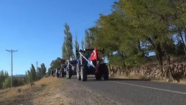 Kayseri'de ilginç anlar! Böyle gelin alma daha önce hiç görülmedi