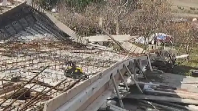 Kayseri'de göçük! 3 kişi...