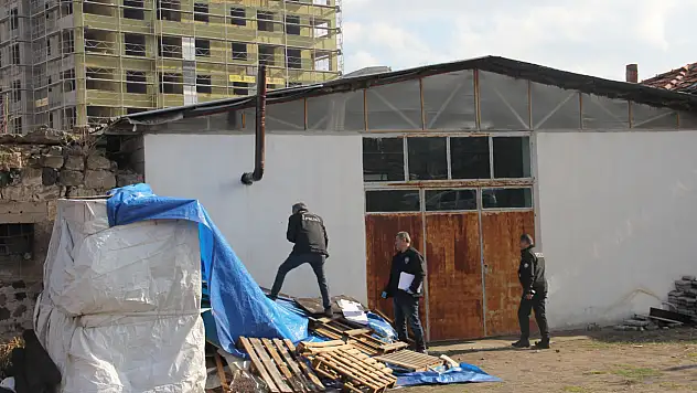 Kayseri'de iş yerinde ölüm