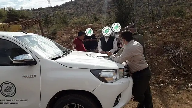 Kayseri'de kaçak av yapan 6 kişiye 183 bin TL ceza kesildi