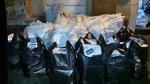 Kayseri'de kaçak sigara operasyonu