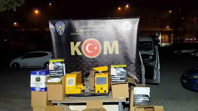 Kayseri'de 80 bin adet ele geçirildi!
