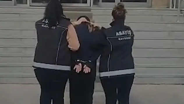 Kayseri'de kadın hırsız yakalandı