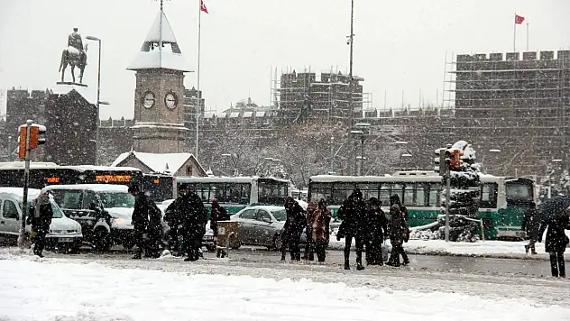 Kayseri beyaza büründü