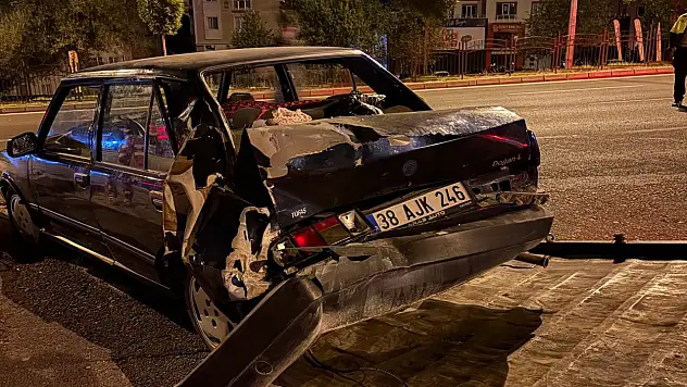 Kayseri'de kaza yaptıktan sonra kaçtı! Gerçek geri dönünce ortaya çıktı