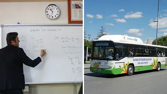 Kayseri'de kimler için ücretsiz ulaşım istediler?