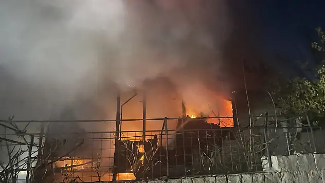 Kayseri'de korku dolu anlar...