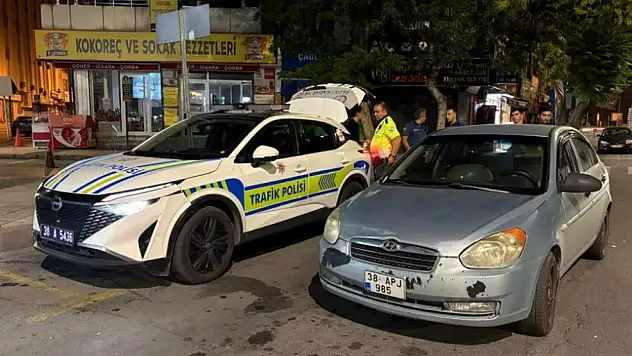 Kayseri'de korsan taksiye rekor ceza