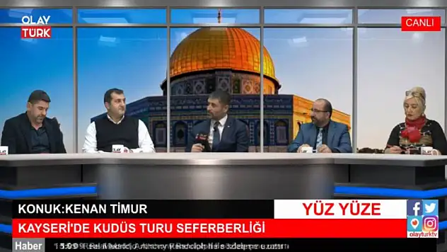 KAYSERİ'DE KUDÜS TURU SEFERBERLİĞİ