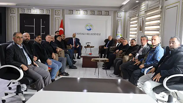 Kayseri'de mahalle muhtarları Başkanın kapısını bakın ne için çaldı?