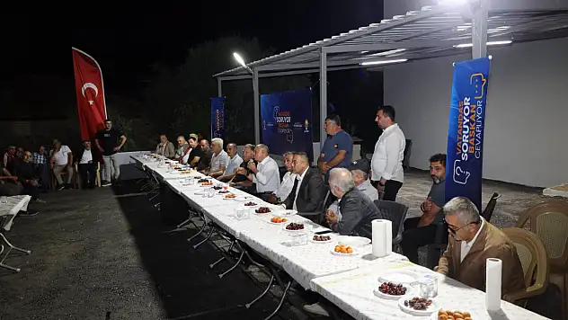 Mikrofon bu kez vatandaşta! Başkan tek tek cevapladı