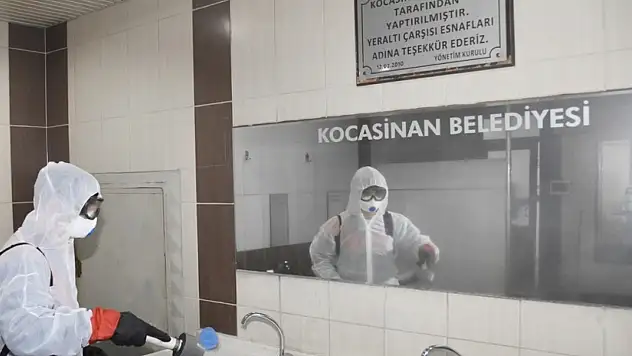 Kayseri'de merkez mahalle tuvaletleri yenileniyor