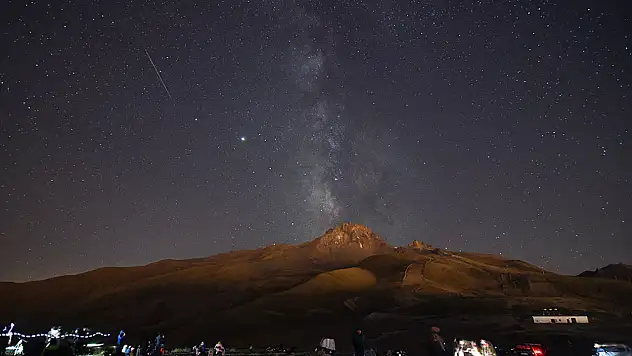 Kayseri'de meteor yağmuru izlemek isteyenler dikkat!