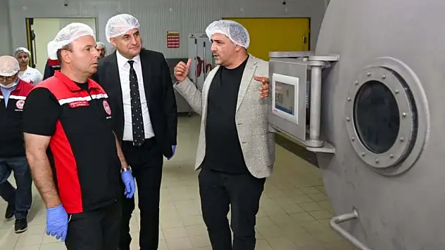 Kayseri'de milyonluk yatırımlar yerinde incelendi