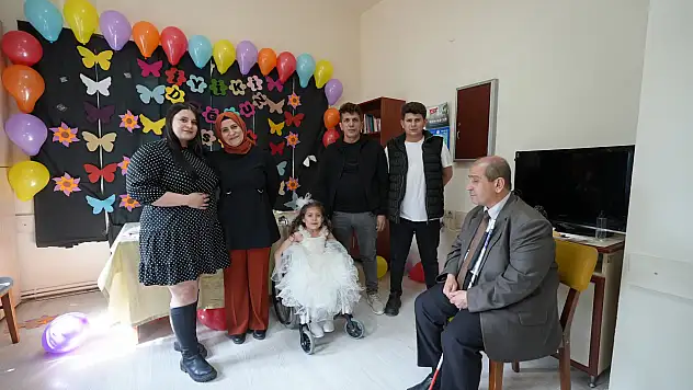 Kayseri'de minik Asya'ya büyük sürpriz
