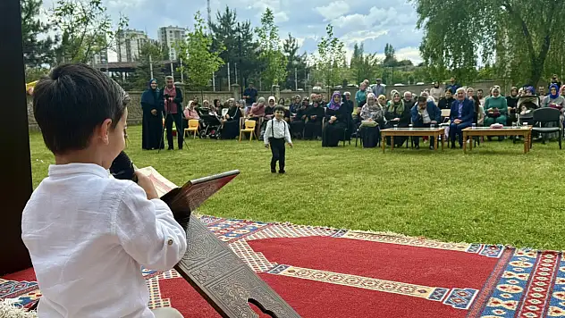 Kayseri'de minik öğrencilerin gösterileri tam not aldı