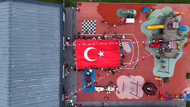 Kayseri'de Miniklerin A Milli Takım İçin Yaptığı Etkinlik Dikkat Çekti