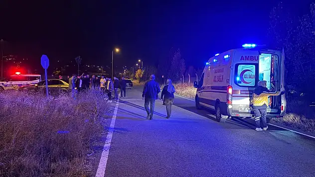 Kayseri'de motosiklet otomobile çarptı: Sürücünün durumu ağır