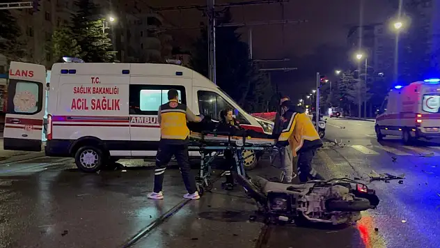 Kayseri'de motosiklet sürücüsünden acı haber geldi