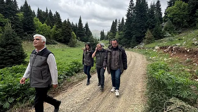 Kayseri'de Müdür yükseklerde denetime çıktı?