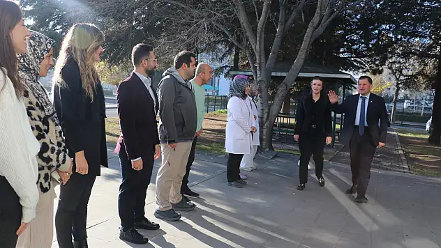 Kayseri'de müdürden o merkeze ziyaret! Gençlere çağrı yaptı