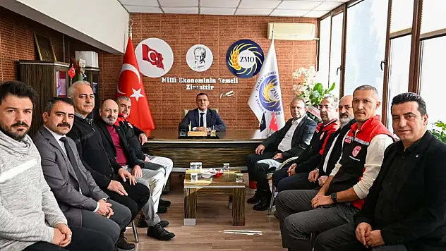 Kayseri'de Müdürden seçilen Başkana ziyaret