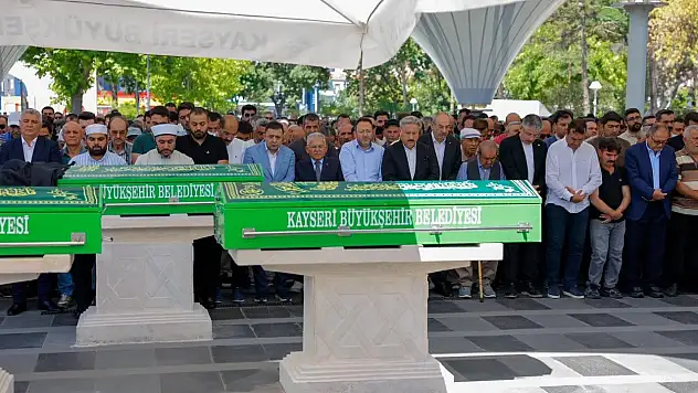 Kayseri'de Mustafa Şükrü Arslan son yolculuğuna uğurlandı!