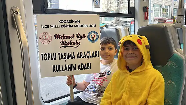 Kayseri'de nezaket projesi hayata geçti